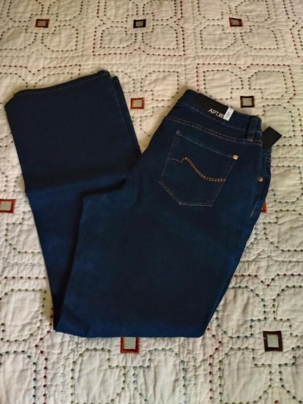 Apt 9 boot cut denim jeans - size 12